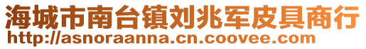 海城市南臺(tái)鎮(zhèn)劉兆軍皮具商行