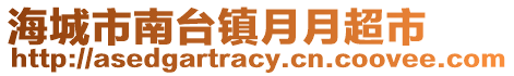 海城市南臺(tái)鎮(zhèn)月月超市