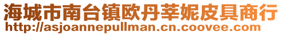 海城市南臺鎮歐丹莘妮皮具商行