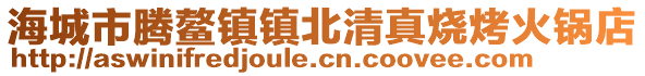 海城市騰鰲鎮(zhèn)鎮(zhèn)北清真燒烤火鍋店