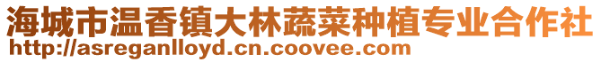 海城市溫香鎮大林蔬菜種植專業合作社