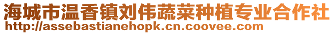海城市溫香鎮(zhèn)劉偉蔬菜種植專業(yè)合作社