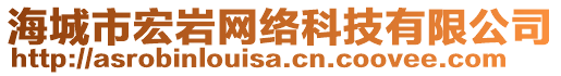 海城市宏巖網(wǎng)絡(luò)科技有限公司