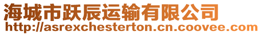 海城市躍辰運輸有限公司