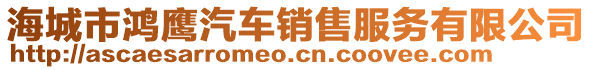 海城市鴻鷹汽車(chē)銷(xiāo)售服務(wù)有限公司