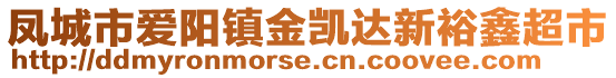 鳳城市愛陽鎮(zhèn)金凱達新裕鑫超市