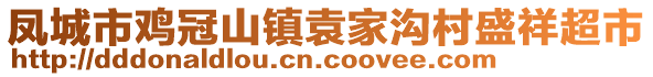 鳳城市雞冠山鎮(zhèn)袁家溝村盛祥超市