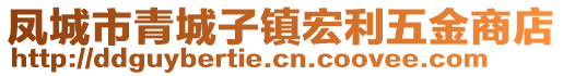 鳳城市青城子鎮宏利五金商店