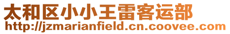 太和區(qū)小小王雷客運(yùn)部