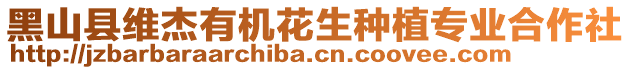 黑山縣維杰有機花生種植專業(yè)合作社