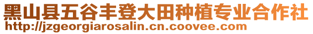 黑山縣五谷豐登大田種植專業(yè)合作社