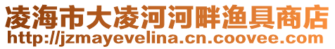 凌海市大凌河河畔漁具商店