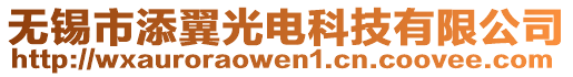 無錫市添翼光電科技有限公司