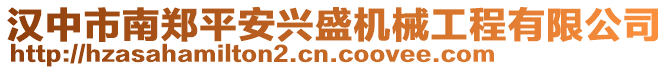 漢中市南鄭平安興盛機(jī)械工程有限公司