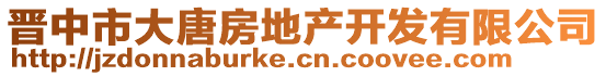 晉中市大唐房地產(chǎn)開(kāi)發(fā)有限公司