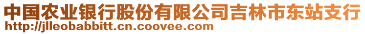 中國農(nóng)業(yè)銀行股份有限公司吉林市東站支行