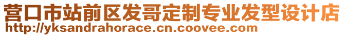 營(yíng)口市站前區(qū)發(fā)哥定制專業(yè)發(fā)型設(shè)計(jì)店