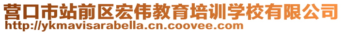 營(yíng)口市站前區(qū)宏偉教育培訓(xùn)學(xué)校有限公司