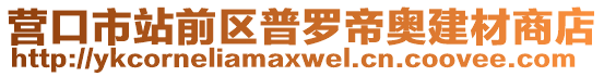 營口市站前區(qū)普羅帝奧建材商店