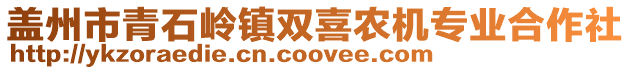 蓋州市青石嶺鎮(zhèn)雙喜農(nóng)機專業(yè)合作社