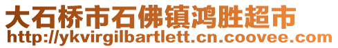 大石桥市石佛镇鸿胜超市