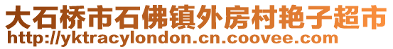 大石桥市石佛镇外房村艳子超市