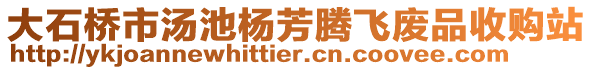 大石橋市湯池楊芳騰飛廢品收購站