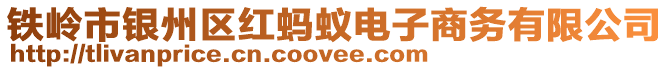 鐵嶺市銀州區(qū)紅螞蟻電子商務(wù)有限公司