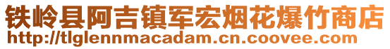 鐵嶺縣阿吉鎮(zhèn)軍宏煙花爆竹商店