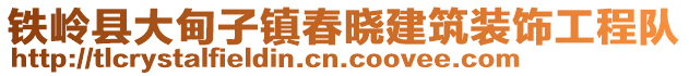 鐵嶺縣大甸子鎮(zhèn)春曉建筑裝飾工程隊