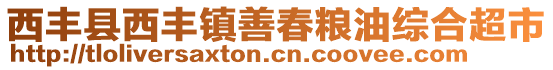 西丰县西丰镇善春粮油综合超市