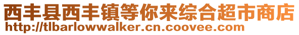 西豐縣西豐鎮(zhèn)等你來綜合超市商店