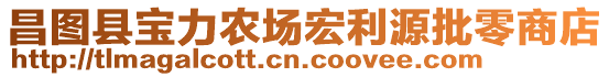 昌图县宝力农场宏利源批零商店