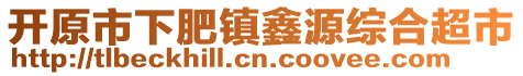 開(kāi)原市下肥鎮(zhèn)鑫源綜合超市