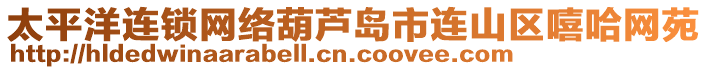 太平洋連鎖網(wǎng)絡葫蘆島市連山區(qū)嘻哈網(wǎng)苑