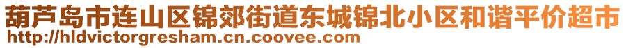 葫蘆島市連山區(qū)錦郊街道東城錦北小區(qū)和諧平價(jià)超市