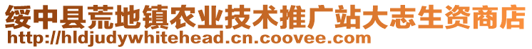 綏中縣荒地鎮農業技術推廣站大志生資商店
