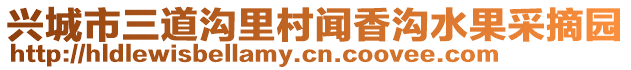 興城市三道溝里村聞香溝水果采摘園