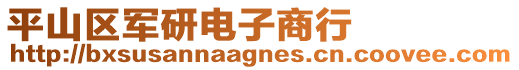 平山區軍研電子商行