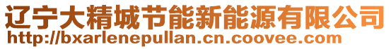 遼寧大精城節(jié)能新能源有限公司