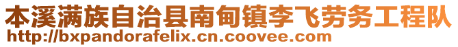 本溪滿族自治縣南甸鎮(zhèn)李飛勞務工程隊