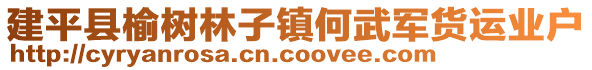 建平县榆树林子镇何武军货运业户