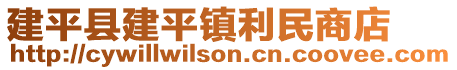 建平縣建平鎮(zhèn)利民商店