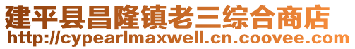 建平縣昌隆鎮(zhèn)老三綜合商店