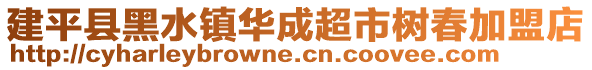 建平縣黑水鎮(zhèn)華成超市樹春加盟店