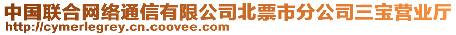 中國聯(lián)合網(wǎng)絡(luò)通信有限公司北票市分公司三寶營業(yè)廳