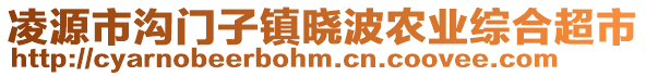 凌源市溝門子鎮(zhèn)曉波農(nóng)業(yè)綜合超市