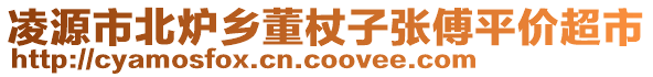 凌源市北爐鄉(xiāng)董杖子張傅平價超市