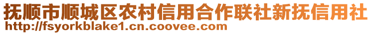 抚顺市顺城区农村信用合作联社新抚信用社