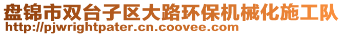 盤錦市雙臺(tái)子區(qū)大路環(huán)保機(jī)械化施工隊(duì)